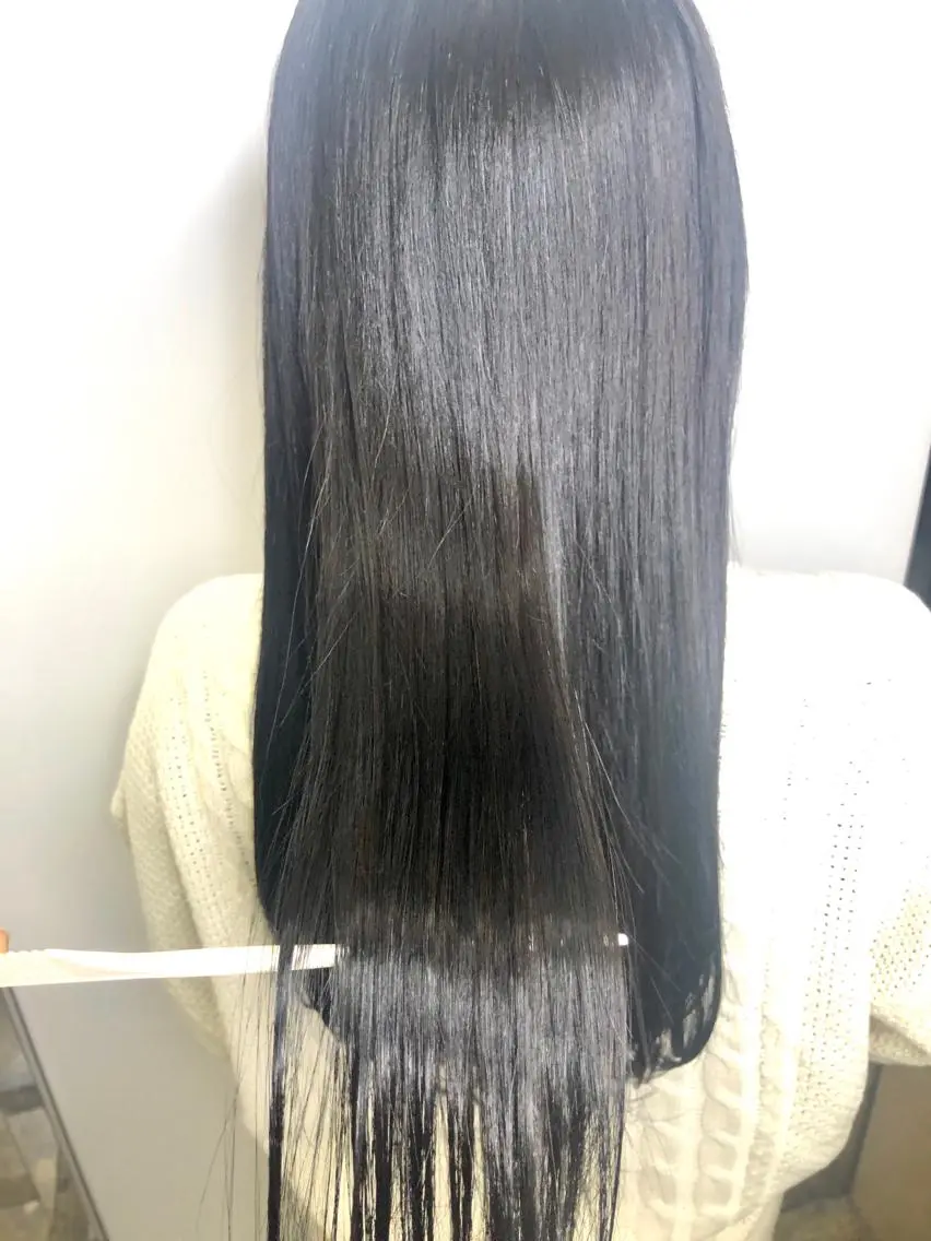 🌈人気No.3🌈髪質改善ストレートで艶々♪【髪質改善ストレート】+【カット】+【酸熱髪質改善トリートメント】の写真