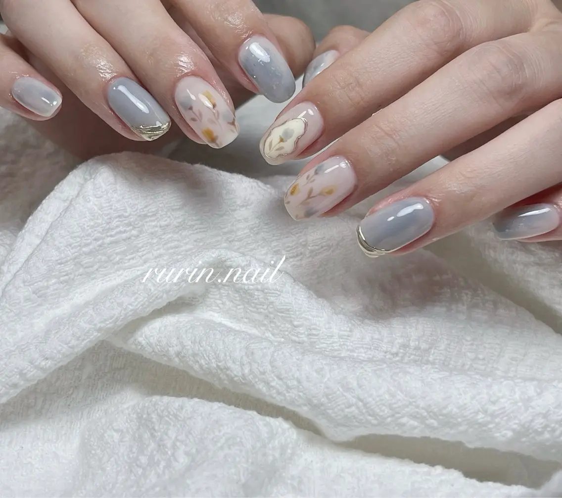 ネイル ハンドネイル ルリン サロン💅のネイルデザイン
