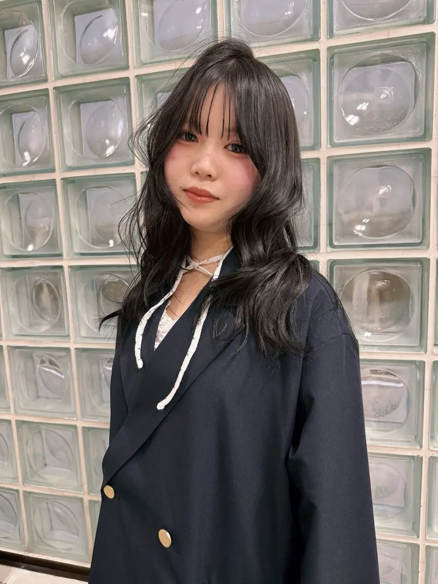【就活生・実習生に大人気☝🏻🎀】 黒染めじゃない偽黒🖤✨️の写真