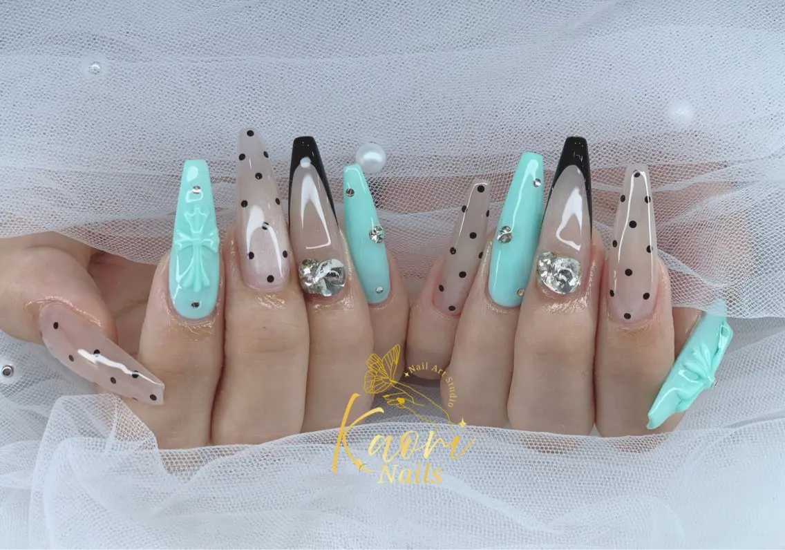 ネイル ジェルネイル 韓国ネイル ニュアンスネイル パラジェル ワンホンネイル Kaori Nailのネイルデザイン