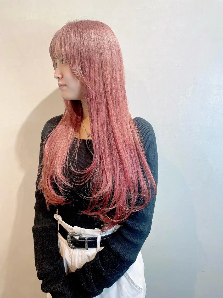ロング レイヤーカット mizuki/ レイヤー/四条烏丸のヘアスタイル