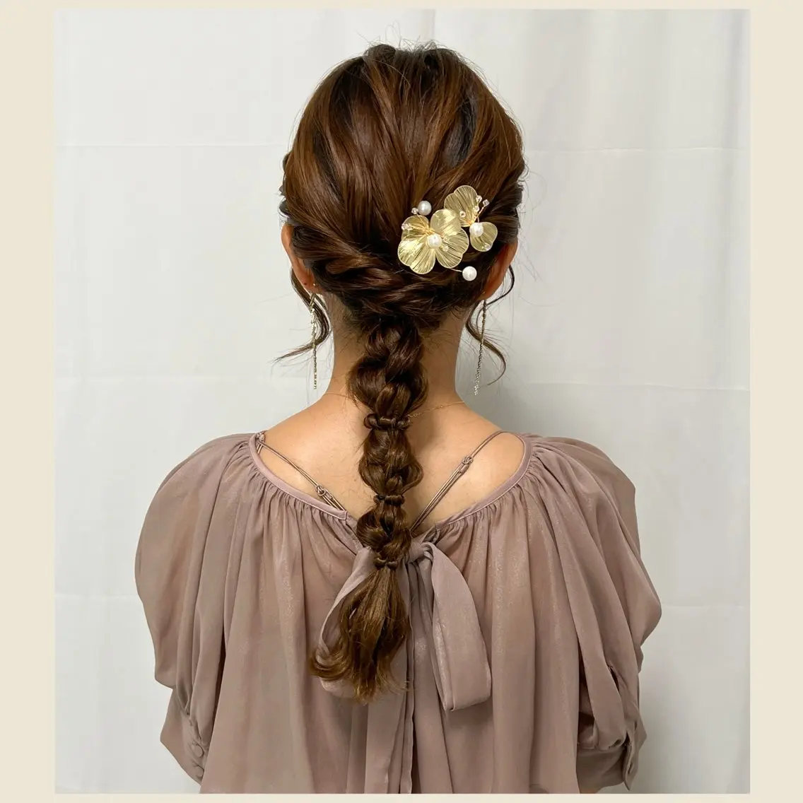 ヘアアレンジ ヘアセット 川崎ヘアメイク🪞 CHATEAUのヘアスタイル