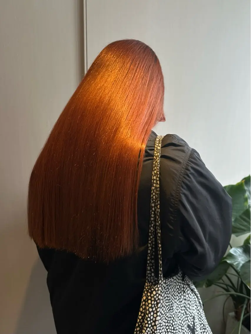 ロング カラー トリートメント ハシヅメ キョウカのヘアスタイル