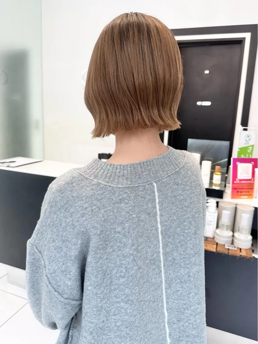 【ご新規様】🩷透明感カラー+保湿トリートメント🩷の写真
