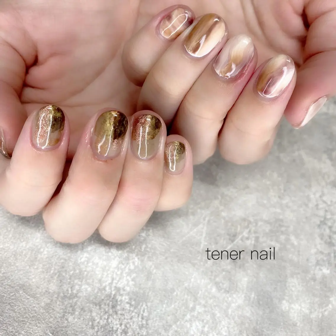 ネイル ニュアンスネイル テネルネイル tener nailのネイルデザイン
