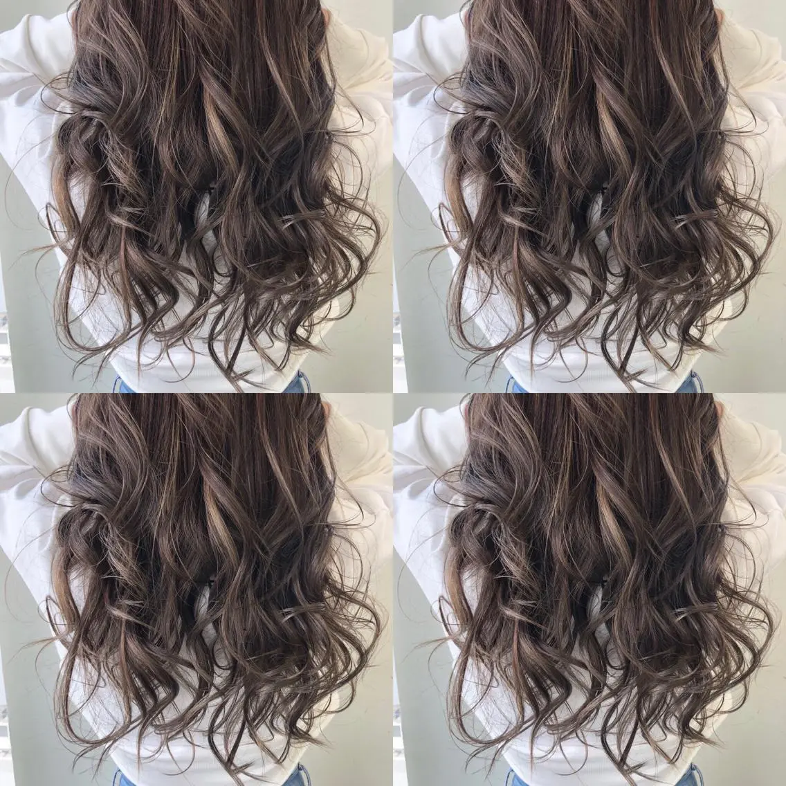 ロング ハイライト ヘアカラー トリートメント 小澤大輔 YOLO hairのヘアスタイル