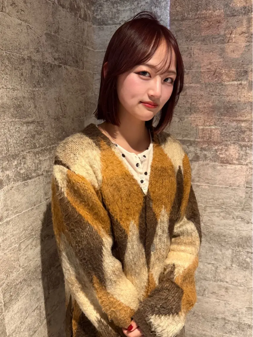 ショート カラー ブリーチ カット ヘアカラー トリートメント mai / linoah˚✧のヘアスタイル