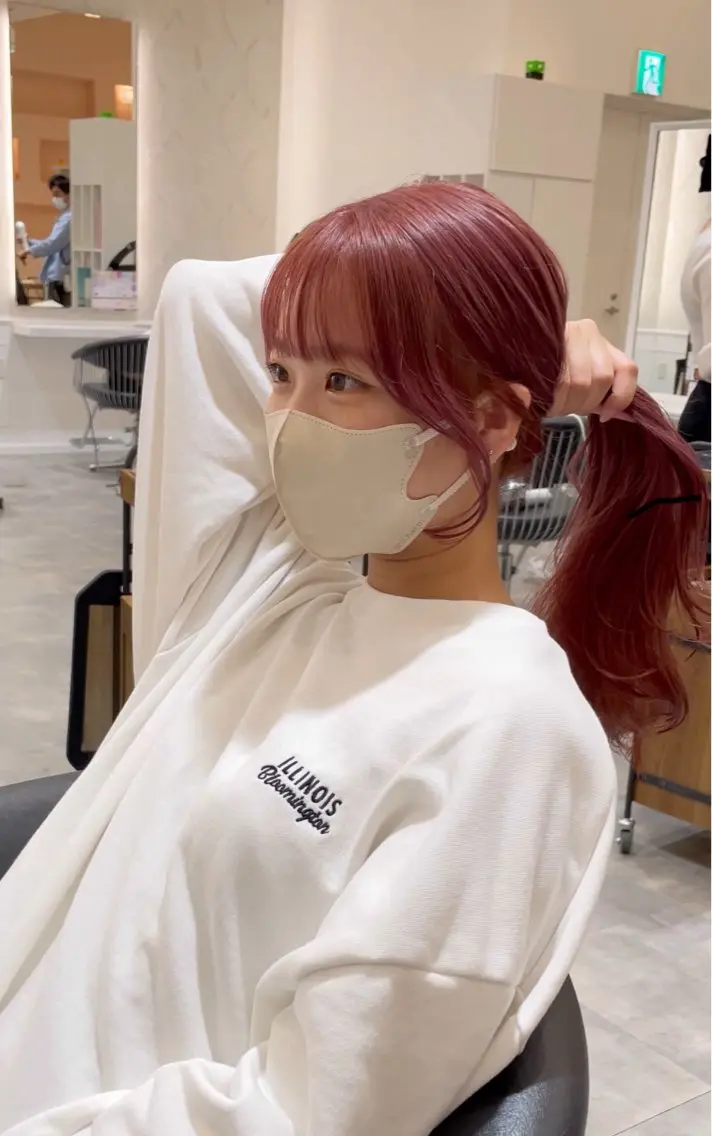 セミロング カラー Kazuki 艶髪特化のヘアスタイル