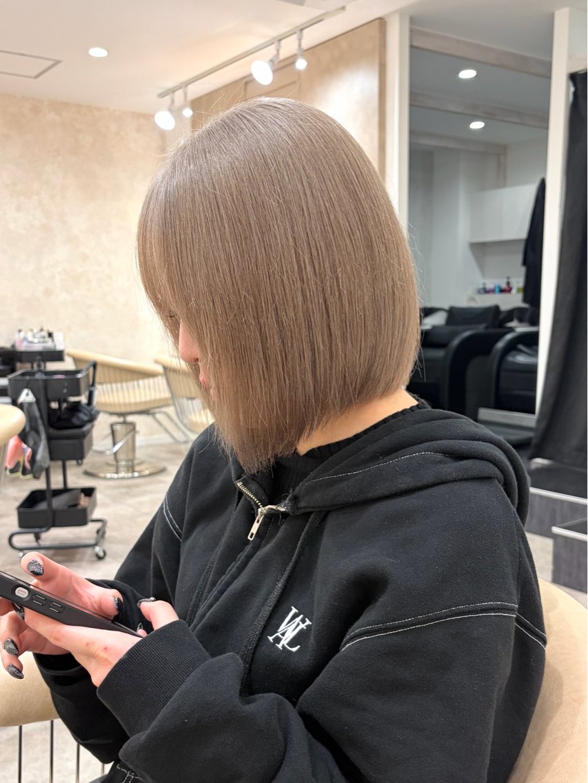ショート ヘアカラー トリートメント 廣庭 勇人のヘアスタイル