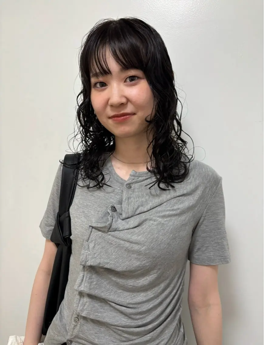 パーマ hirose hitomiのヘアスタイル