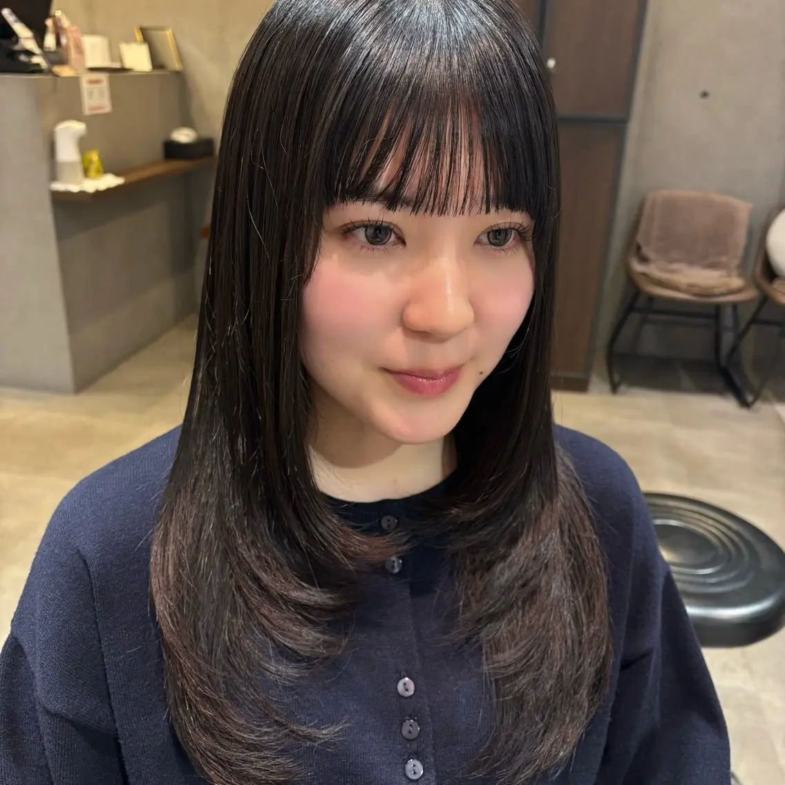 期間限定!!レディースカット🦋ロング※当日予約のみの写真