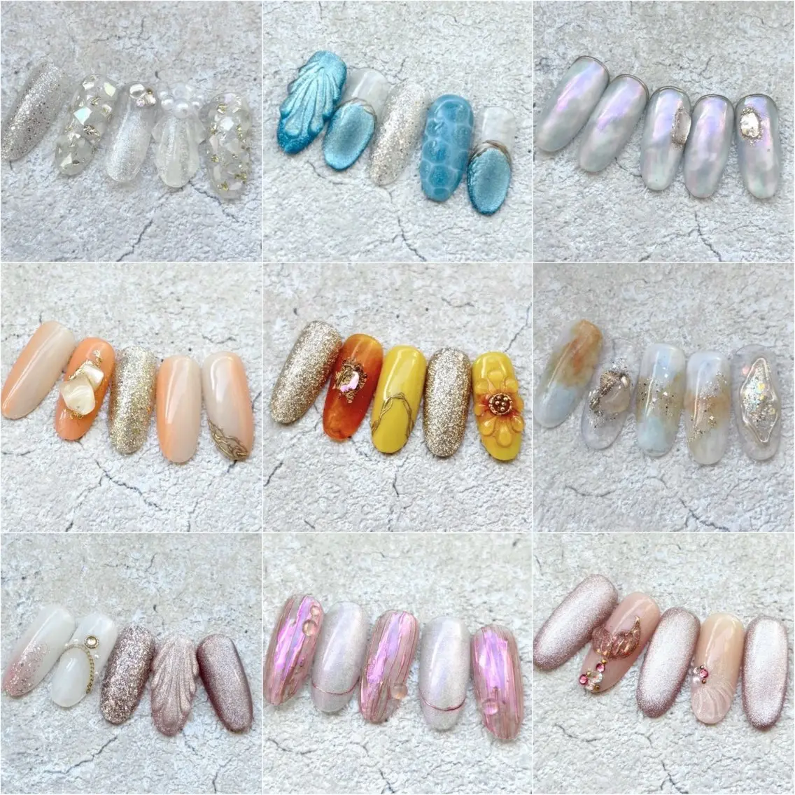🌷オフ/ケア込🌷サンプルから選ぶトレンドコース🩵オフあり🩵の写真