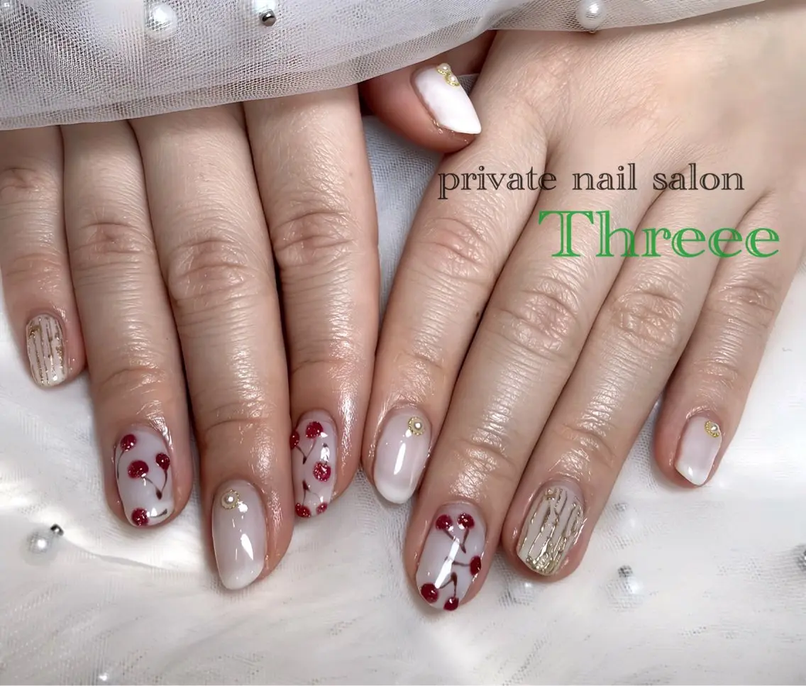ネイル ハンドネイル Nail salon - Threee　-のネイルデザイン