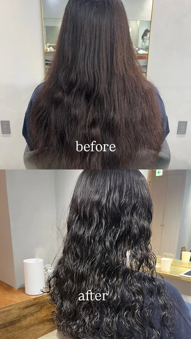 カラー パーマ カット ヘアカラー パーマ 🎀持ちのいいパーマ 🎀mikihoのヘアスタイル