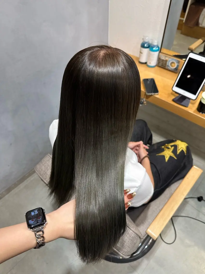 ロング ヘアカラー riko🎀 natural所沢店のヘアスタイル