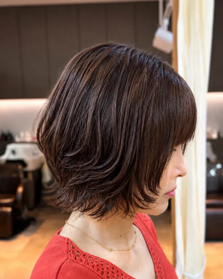 ショート 菊池 蓮のヘアスタイル