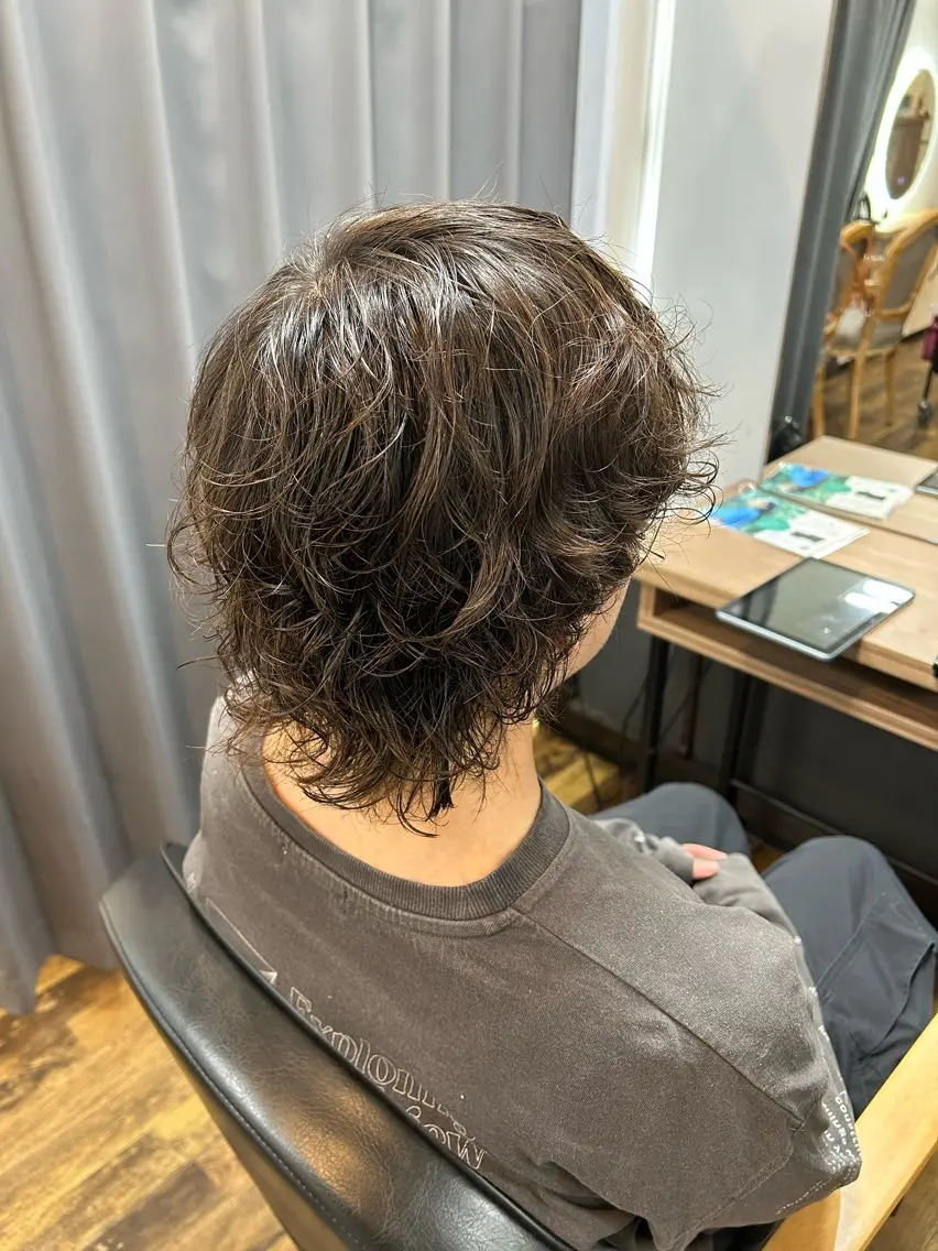 パーマ カット パーマ TELA HAIR 永井のヘアスタイル