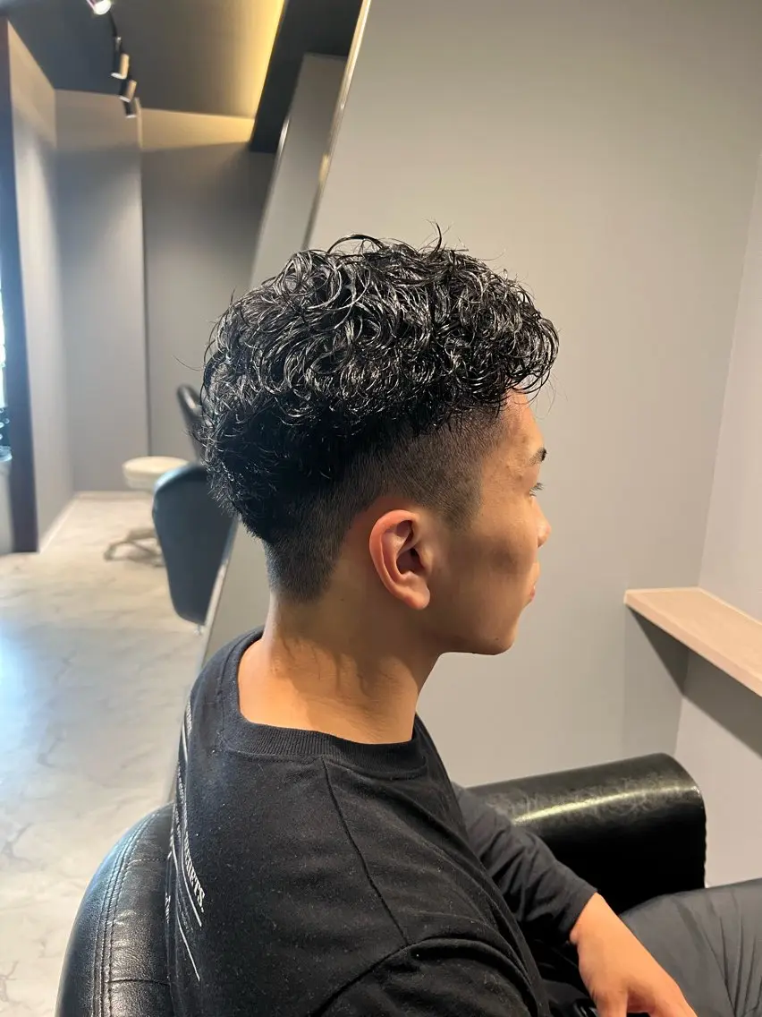 ショート カット パーマ トリートメント ヘッドスパ 武田 颯馬のヘアスタイル
