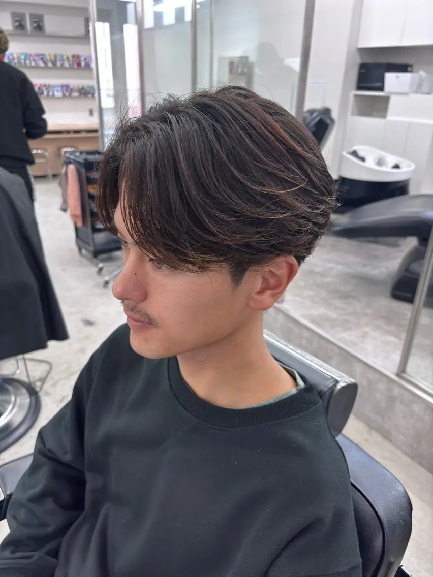 パーマ メンズ カット パーマ トリートメント 古田和也/ メンズカット・パーマのヘアスタイル