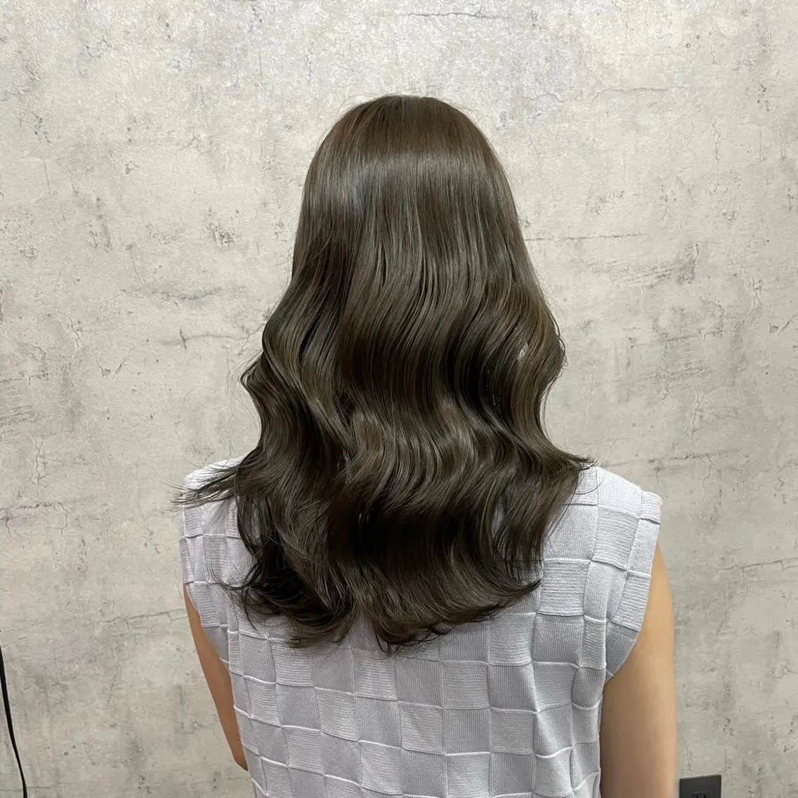 ロング カラー エクステ・レイヤ ーカット松下宗翔のヘアスタイル