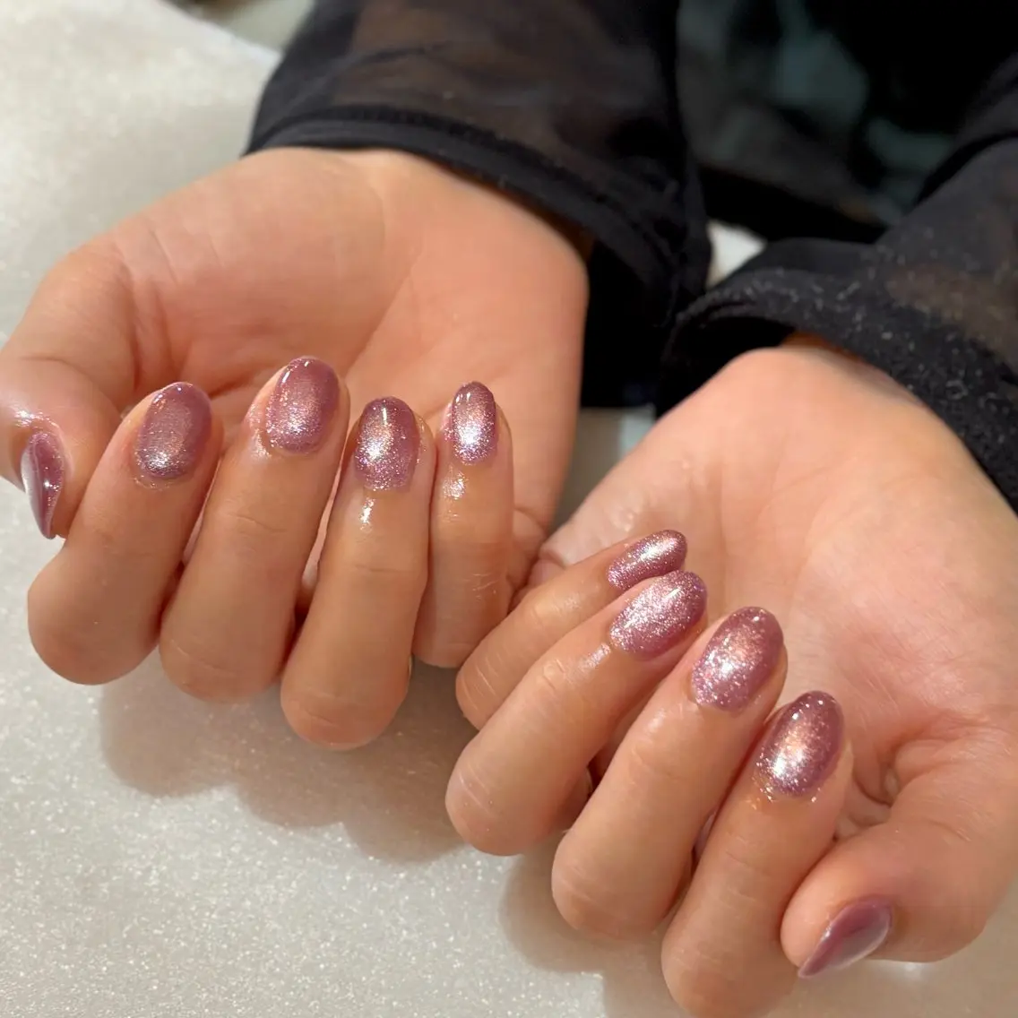 6/5(金)まで限定🌟【オフあり】ハンド💅🏻✨️ワンカラーorラメグラorマグネットワンカラーの写真
