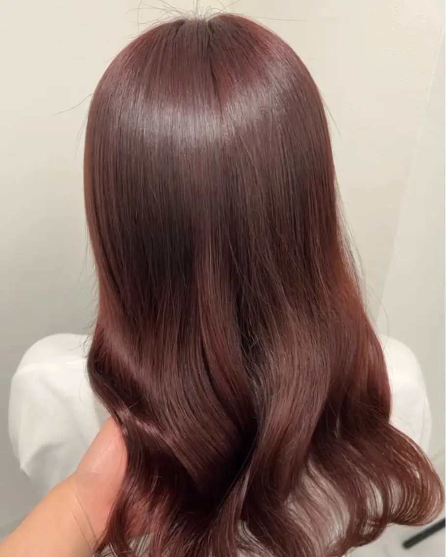ブリーチなしダブルカラー＋トリートメントの写真