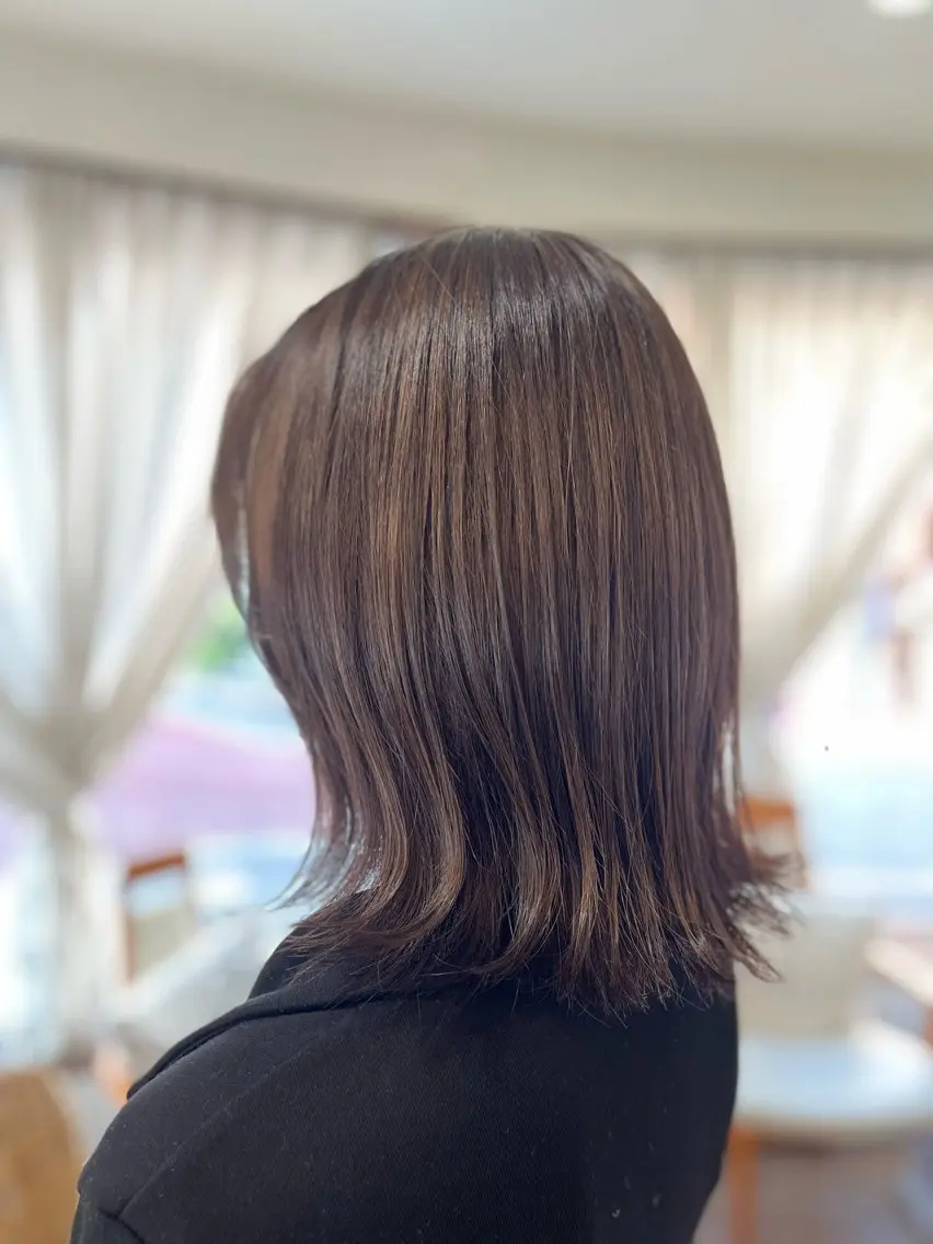 カラー ヘアカラー トリートメント 伊部 しづきのヘアスタイル