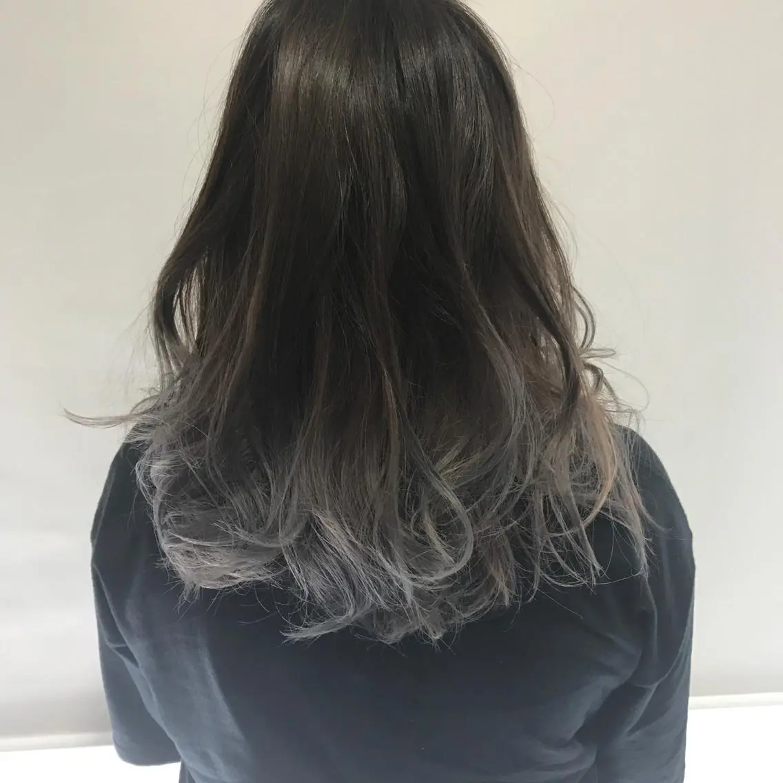 ロング アッシュ 長谷川 誠志のヘアスタイル