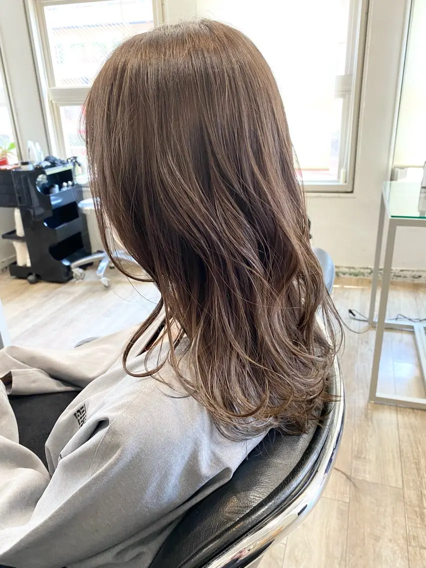 ミディアム ヘアカラー トリートメント FUKA/ 神戸艶髪🎀のヘアスタイル