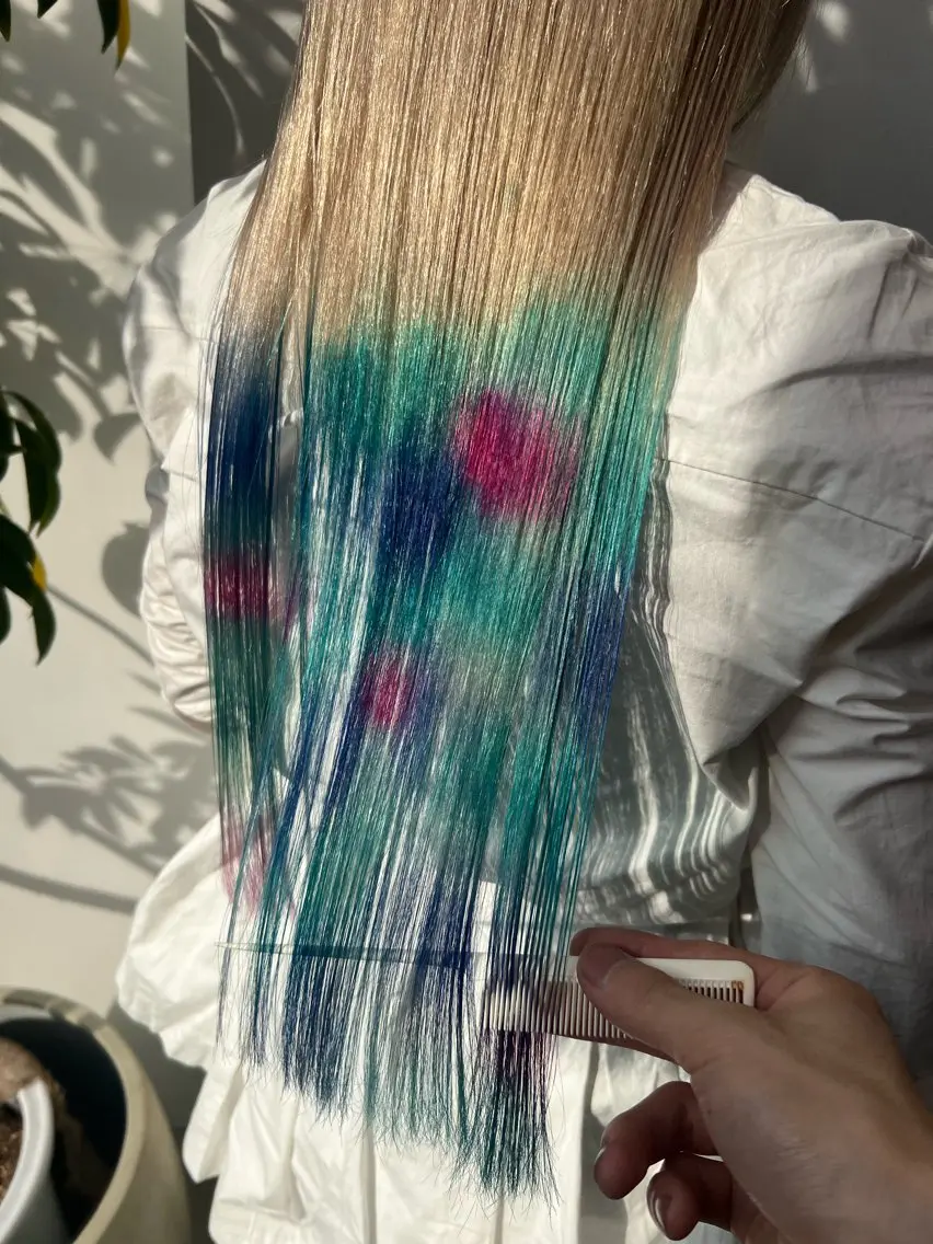 カラー ヘアカラー トリートメント 🤍 momoka🤍のヘアスタイル