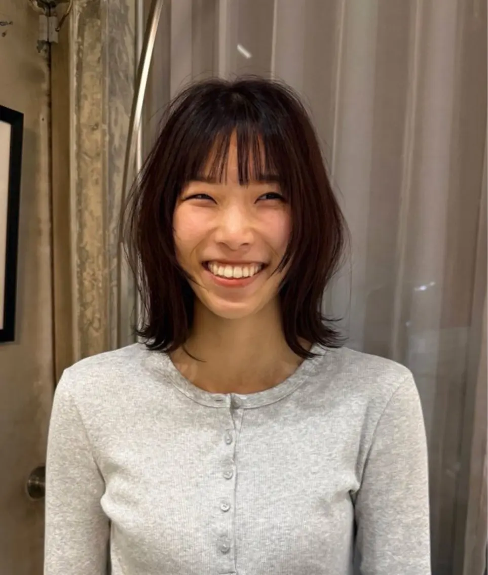 ショート カラー ヘアカラー トリートメント 池田 早希のヘアスタイル
