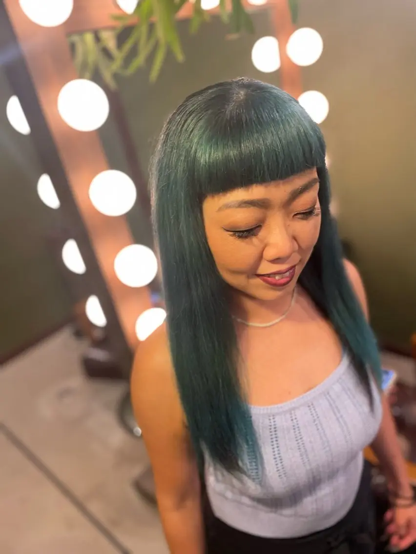ロング カラー カット ヘアカラー トリートメント ヘアセット PATH-hair. storeのヘアスタイル