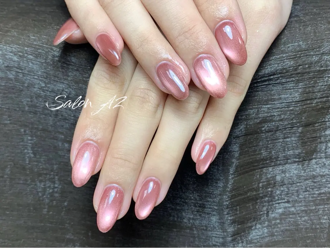 ネイル アートネイル フットネイル フレンチネイル マグネットネイル 持ち込み ハンドネイル salon AZのネイルデザイン