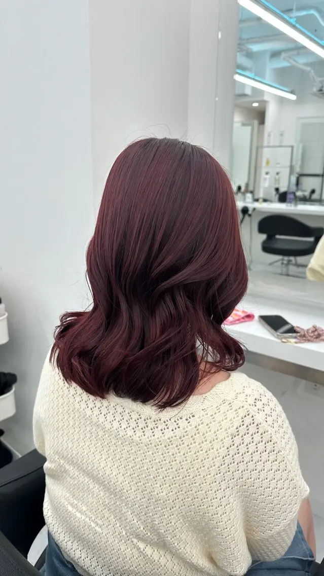 ミディアム カラー 似合わせstyle ❤︎misaki❤︎のヘアスタイル