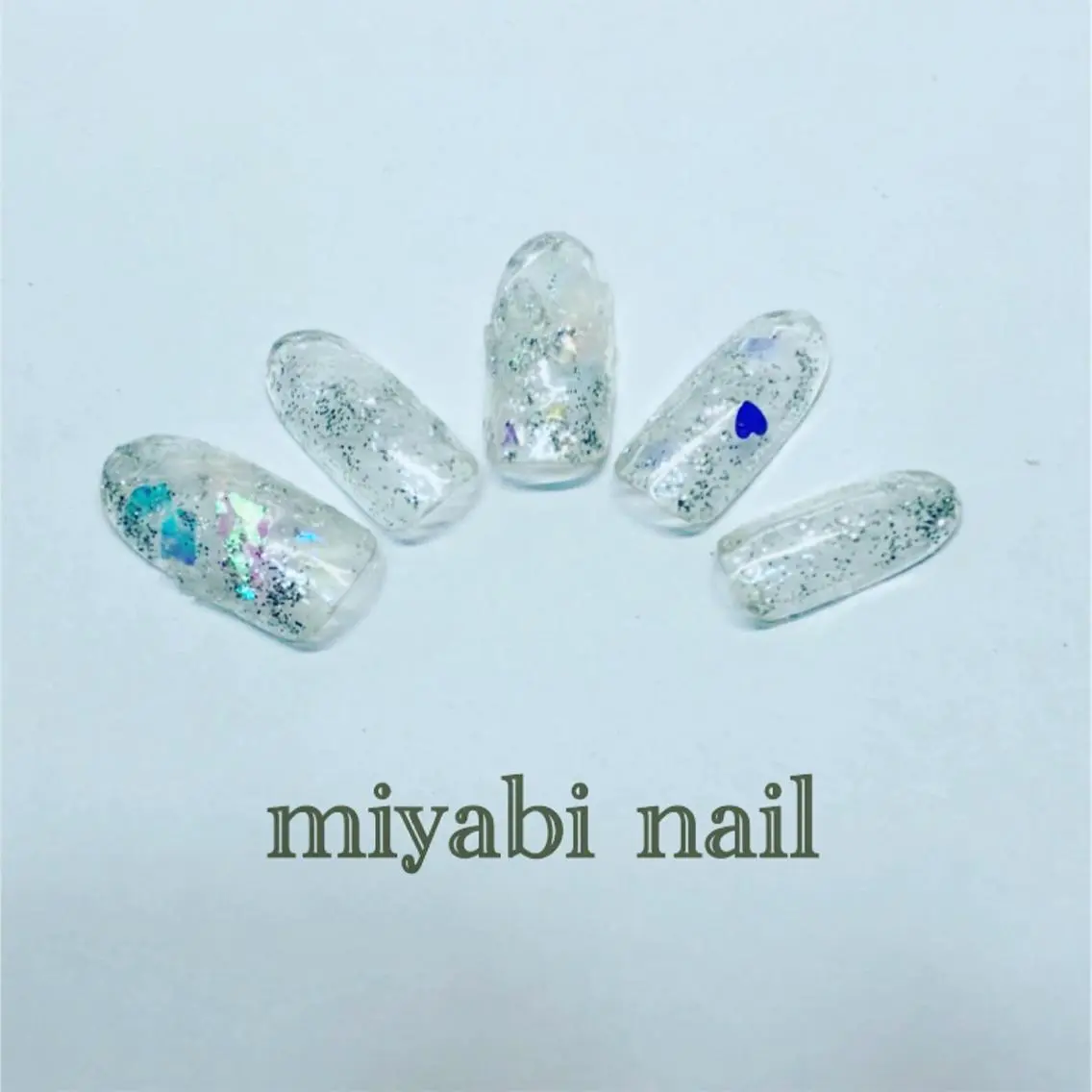 ネイル miyabi nail 桂川駅近くのネイルデザイン