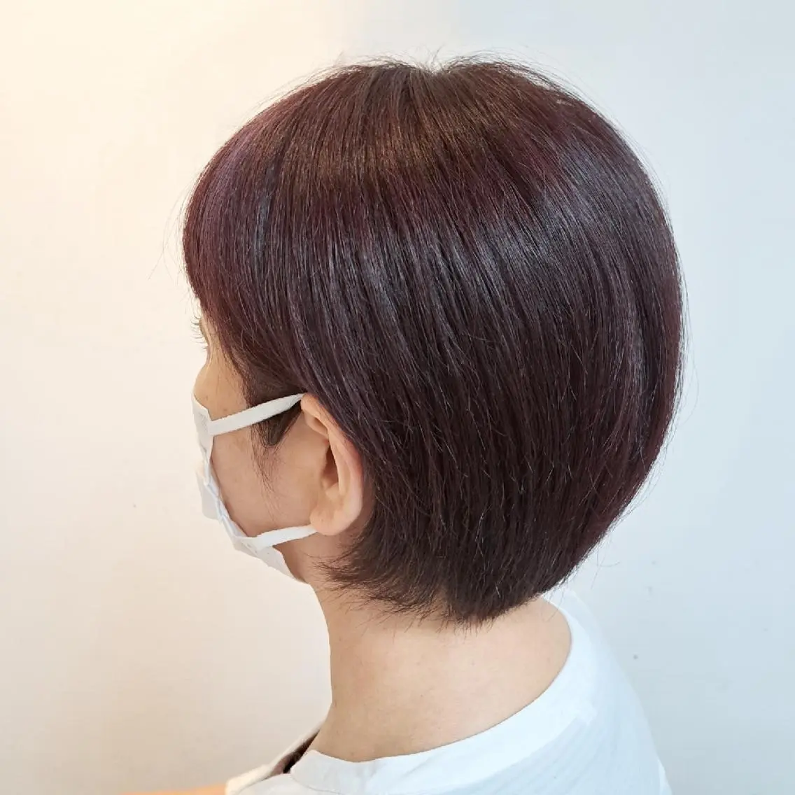 ショート カラー ヘアカラー トリートメント 💜𝑳𝑼𝑵𝑨 🌻母良田愛美🌻のヘアスタイル