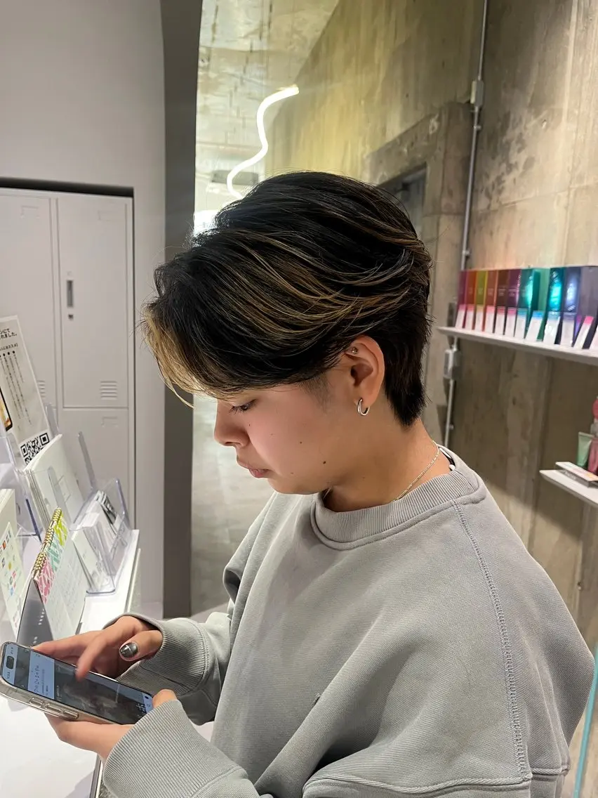 ショート 中村 佳菜のヘアスタイル