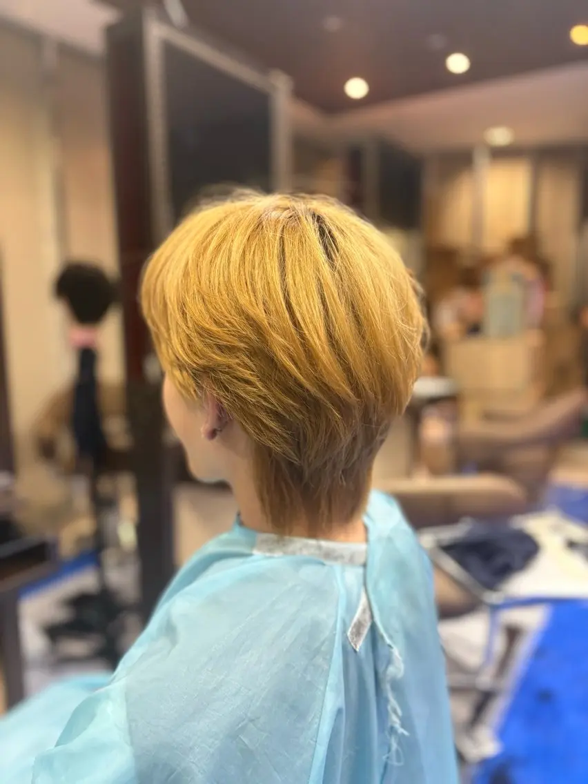 ミディアム メンズ メンズカットモデル 募集🚹✨荒井雛子のヘアスタイル