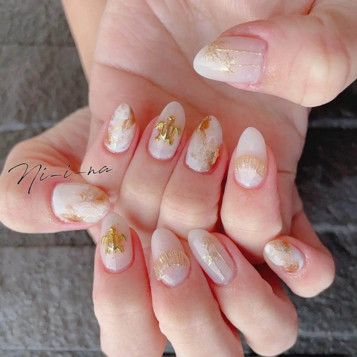 ネイル nail salon Ni-i-naのネイルデザイン