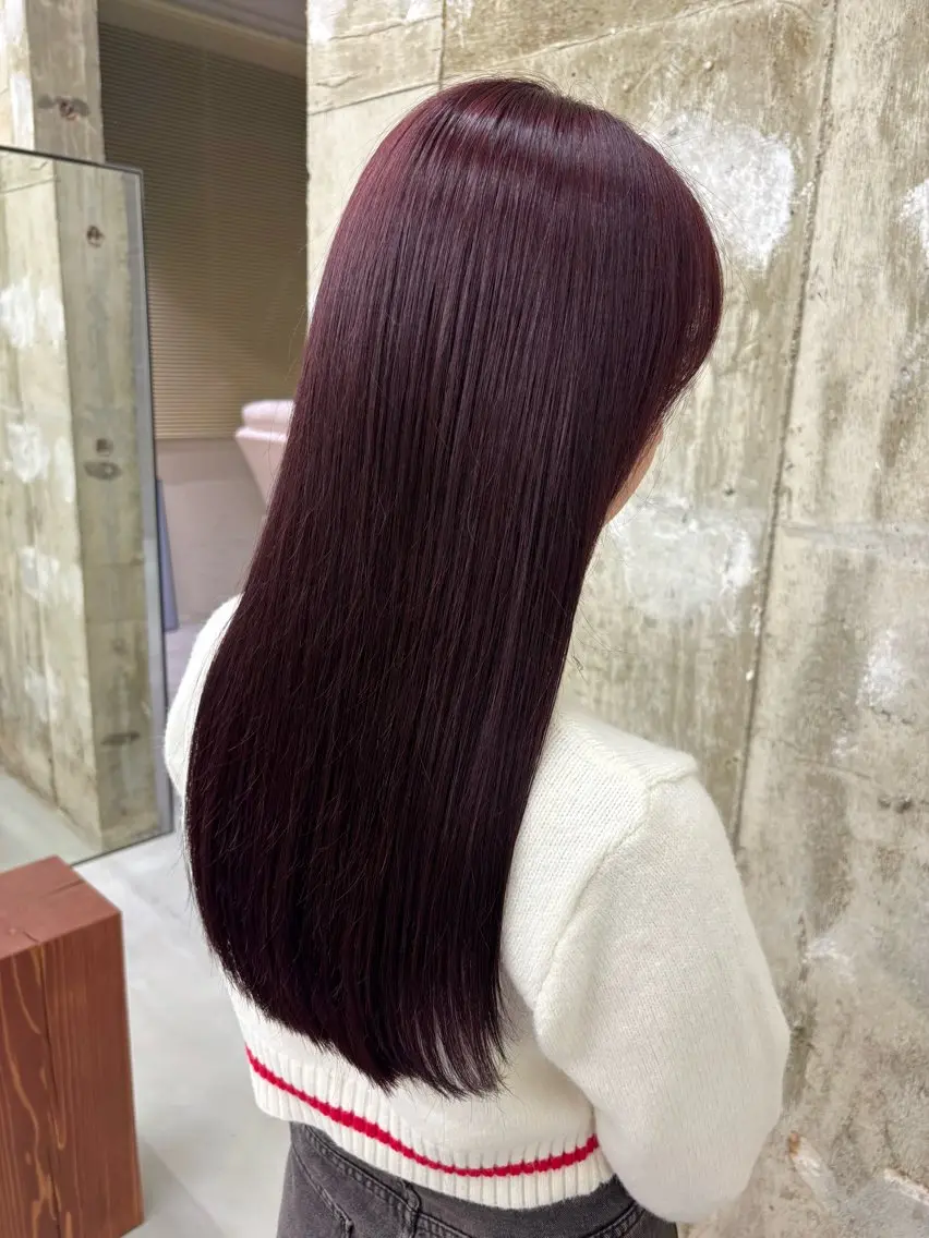 ロング 木下 茅沙のヘアスタイル