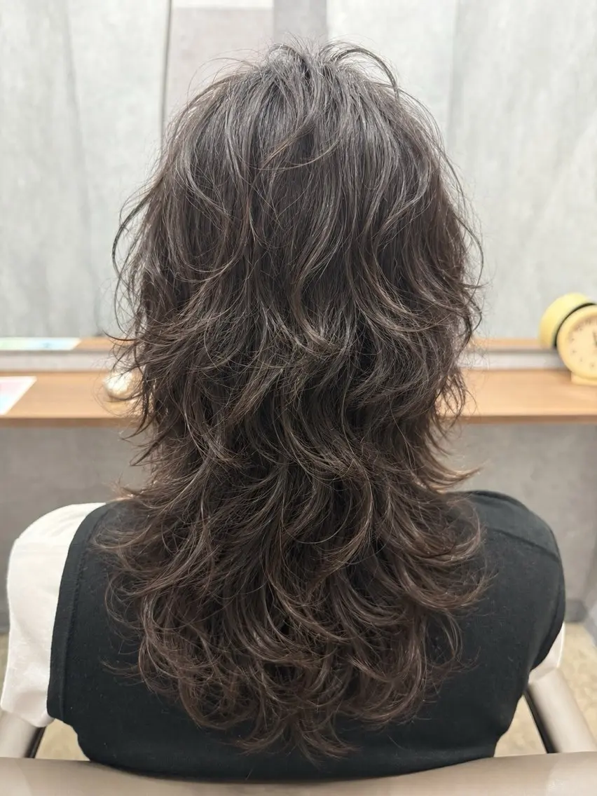 セミロング パーマ パーマ newi宮崎店 ゆきのヘアスタイル