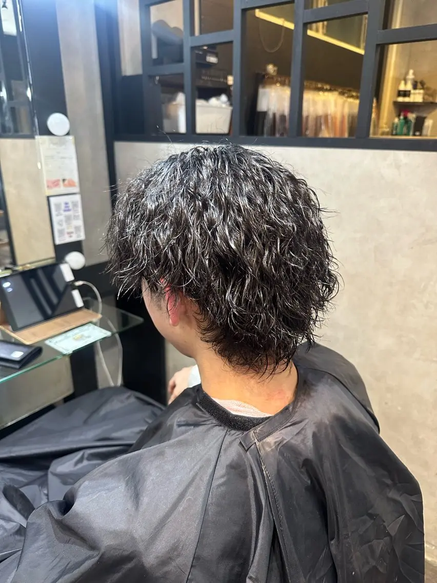 【メンズ限定】カット+パーマの写真