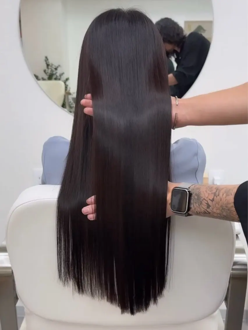 ロング 髪質改善 艶髪施術 関谷ヒュウのヘアスタイル