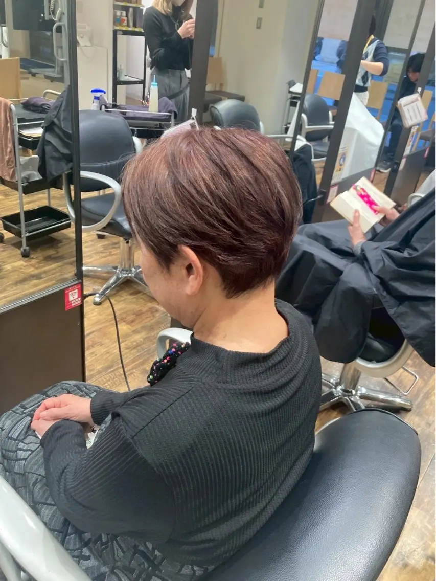 カラー 平尾 悠樹のヘアスタイル
