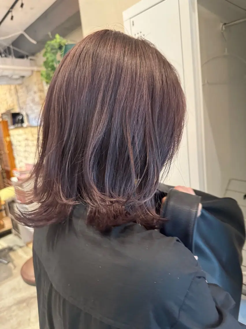 ミディアム hair salon en/NONOのヘアスタイル