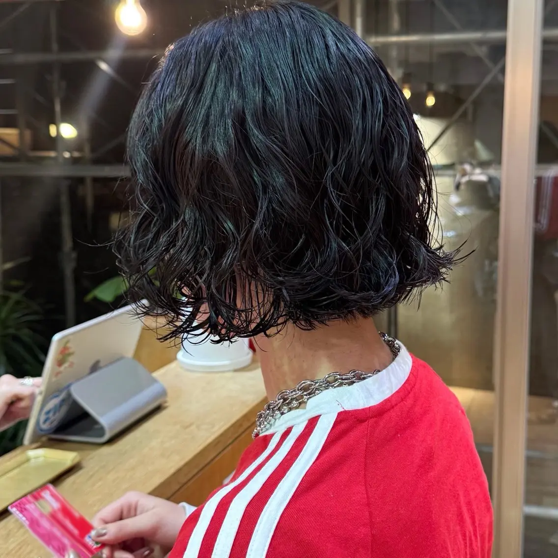 ショート パーマ カット パーマ 大橋 芽衣のヘアスタイル