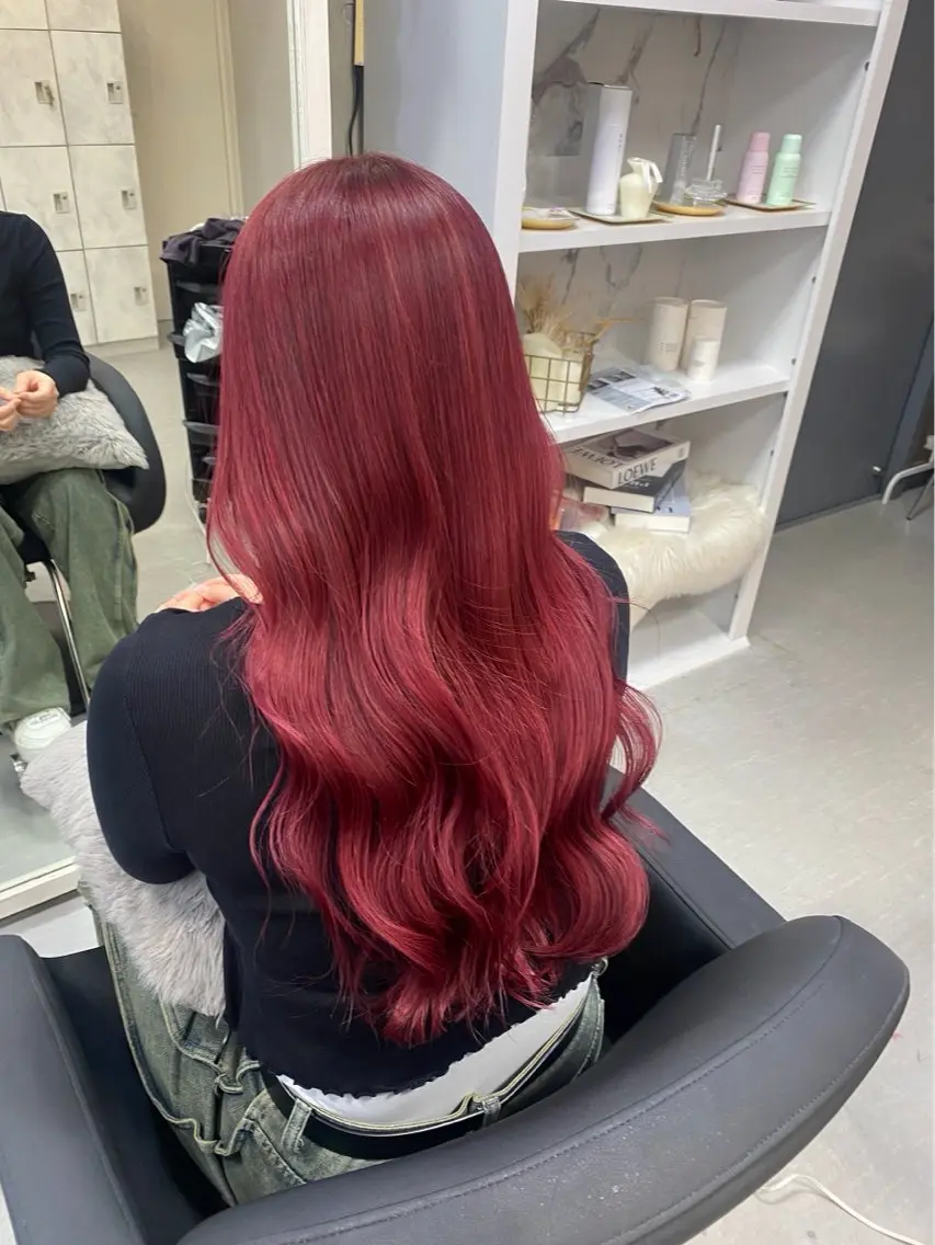 【ブリーチメニュー迷ったらこちら❣️】ケアフルブリーチ+フルカラー+つるりんちょTrの写真