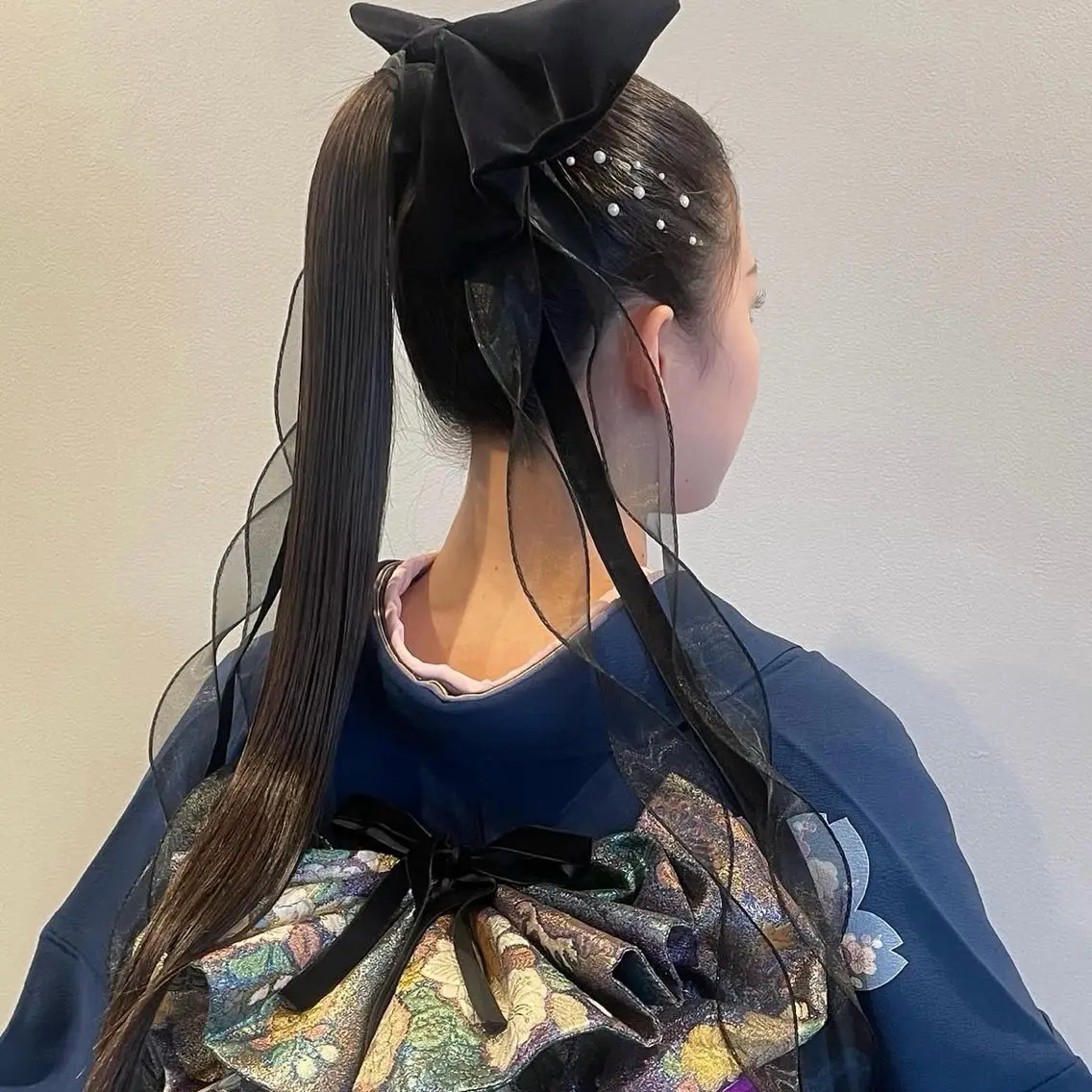 ヘアアレンジ ポニーテール ヘアセット haruna / Toruveのヘアスタイル