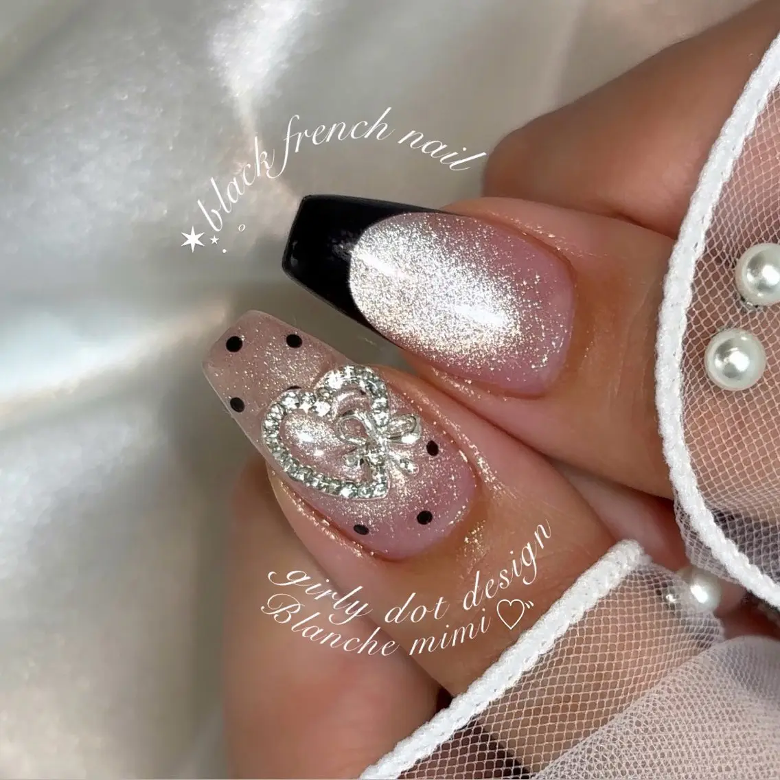 ネイル ハンドネイル Blanche mimi.u_aのネイルデザイン