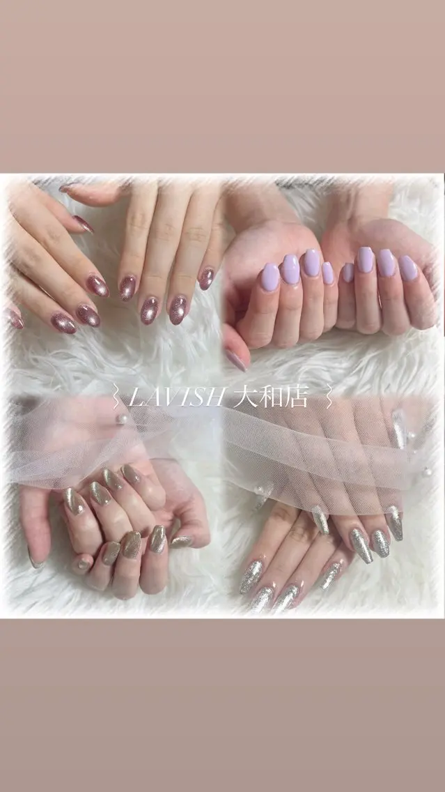 ネイル LAVISH sakiのネイルデザイン